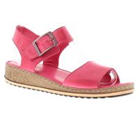 Hush Puppies Damen Sandalen Niedriger Keil Ellie Leder Schnalle Rosa EU 39/UK 6