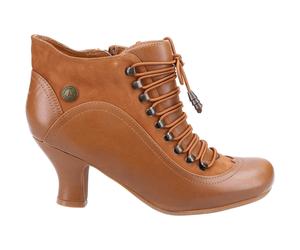 Hush Puppies - Damen Stiefeletten "Vivianna", Leder (Braun) EU 42 / UK 8