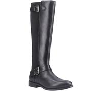 Hush Puppies Daphne Leder Damenschuhe schwarze Stiefel EU 36 / UK 3