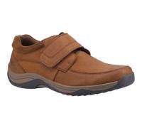 Hush Puppies Douglas Leder Herren Tan Nubuck Mokassins Schuhe EU 46 / UK 11