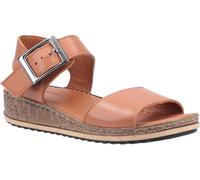 Hush Puppies Damen Sandale Ellie Keilabsatz hautfarben Größe 41,5 EU