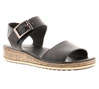 Hush Puppies Ellie Damen Keilsandalen, Schwarz, 39 EU