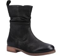 Hush Puppies Emilia Leder Damen Schwarz Stiefel EU 37 / UK 4