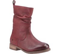 Hush Puppies Emilia Leder Damenburgunder Winter Stiefel bis zur Mitte der Waden EU 37 / UK 4