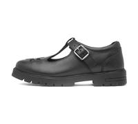 Hush Puppies Fiona Senior Schuluniform-Schuh, Schwarz, 38 EU