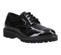 Hush Puppies Gabi Lace Up Mädchen Brogues Aus Schwarzem Leder EU 48.5 / UK 13