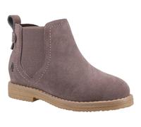 Hush Puppies Girls Mini Maddy Stiefelette aus Wildleder (Grau) EU 17 / UK 1