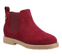 Hush Puppies Girls Mini Maddy Wildlederstiefel (Burgund) EU 32 / UK 13