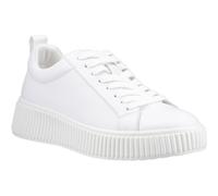 Hush Puppies Harlow Leder Damenschuhe weiße Sneakers EU 42 / UK 8