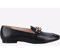 Hush Puppies Harper Chain Damen-Schwarze-Lederloafer EU 39/UK 6