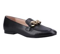 Hush Puppies - "Harper" Kette Halbschuhe für Damen, Leder (Schwarz) EU 36 / UK 3