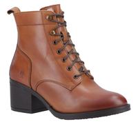 Hush Puppies Harriet Leder Damen Tan Stiefel EU 36 / UK 3
