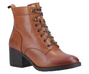 Hush Puppies Harriet Leder Damen Tan Stiefel EU 36 / UK 3