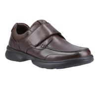 Hush Puppies Hector Leder Herren Braune Mokassins Schuhe EU 47.5 / UK 12