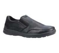 Hush Puppies Herren Aaron Slip On Lederschuh (Schwarz) EU 47.5 / UK 12