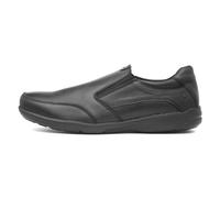 Hush Puppies Herren Slipper Aaron - Leder, Schwarz, Größe 44 EU