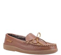 Hush Puppies Herren Ace Leder Hausschuhe (Tan) EU 42 / UK 8