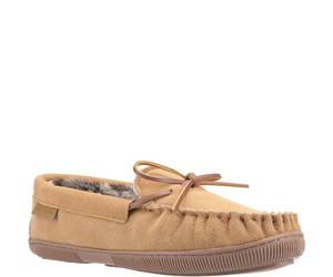Hush Puppies Herren Ace Slip On Leder Pantoffel (Tan) EU 43 / UK 9