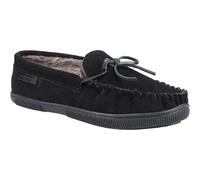 Hush Puppies Herren Ace Wildleder Hausschuhe (Schwarz) EU 42 / UK 8