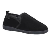 Hush Puppies Herren Arnold Slip On Leder Pantoffel (Schwarz) EU 46 / UK 11