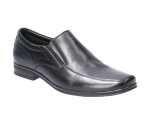 Hush Puppies Herren Billy Slip On Licht Leder Loafer Schuhe EU 47.5 / UK 12