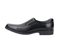 Hush Puppies Herren Brody Schuluniform-Schuh, Schwarz, 43 EU