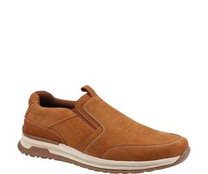 Hush Puppies Herren Cole Leder Freizeitschuhe (Tan) EU 40,5 / UK 7