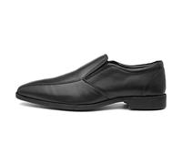 Hush Puppies Herren Ellis Schuluniform-Schuh, Schwarz, 43 EU