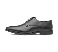 Hush Puppies Herren Ezra Schuluniform-Schuh, Schwarz, 44.5 EU