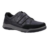 Hush Puppies Herren Fabian Leder Doppelriemen Schuhe (Schwarz) EU 40,5 / UK 7
