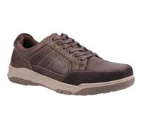 Hush Puppies Herren Finley Lederschuhe (Kaffee) EU 42 / UK 8