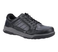 Hush Puppies Herren Finley Lederschuhe (Schwarz) EU 46 / UK 11