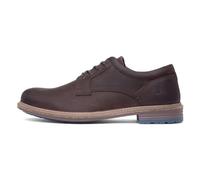 Hush Puppies Herren Schnürschuhe Julian – Leder-Oxford Braun – EU 44.5 / UK 10