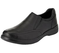 Hush Puppies Matthew Klassische Herren-Schlupfschuhe, Schwarz, 42 EU