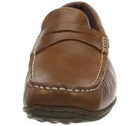 Hush Puppies Roscoe Leder Herren Braune Bootsschuhe EU 47.5 / UK 12