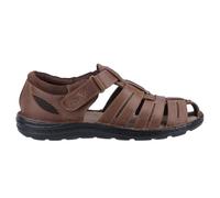Hush Puppies - Herren Sandalen "Albert", Fischer, Leder (Hellbraun) EU 39/UK 6