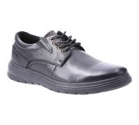 Hush Puppies Herren Triton Leder Freizeitschuhe (Schwarz) EU 42 / UK 8