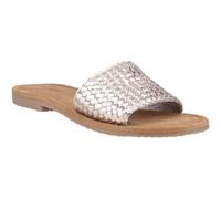 Hush Puppies Hetty Slide Leder Damen Bronze Sandalen EU 36 / UK 3