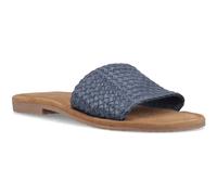 Hush Puppies Hetty Slide Leder Damen Navy Breite Sandalen EU 39/UK 6