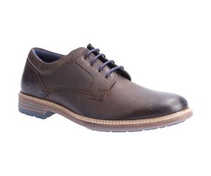 Hush Puppies Julian Leder Herren Schnürschuhe in Braun EU 43 / UK 9