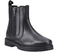 Hush Puppies Liana Leder Stiefel für Mädchen in Schwarz EU 44.5 / UK 10