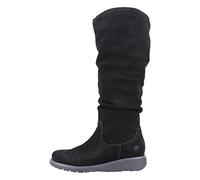 Hush Puppies Lucinda Damenstiefel Aus Schwarzem Wildleder EU 40,5 / UK 7