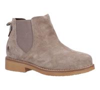 Hush Puppies Maddy Wide Wildleder Damen Grau Stiefel EU 36 / UK 3