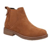 Hush Puppies Maddy Wide Wildleder Damen Tan Stiefel EU 36 / UK 3