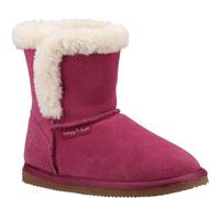Hush Puppies Mädchen Ashlynn Wildleder Hausschuhe (Rose) EU 30 / UK 12