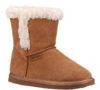Hush Puppies Mädchen Ashlynn Wildleder Hausschuhe (Tan) EU 32 / UK 13