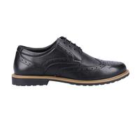 Hush Puppies - Mädchen Halbschuhe "Verity", Leder (Schwarz/Hellbraun) EU 43 / UK 9