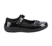 Hush Puppies - Mädchen Schul-Uniform-Schuhe "Christina", Leder (Schwarzer Lack) EU 28 / UK 10