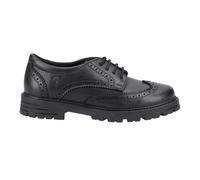 Hush Puppies - Mädchen Schul-Uniform-Schuhe "Maxine", Leder (Schwarz) EU 19 / UK 3