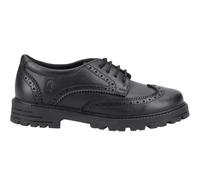 Hush Puppies - Mädchen Schul-Uniform-Schuhe "Maxine", Leder (Schwarz) EU 29 / UK 11